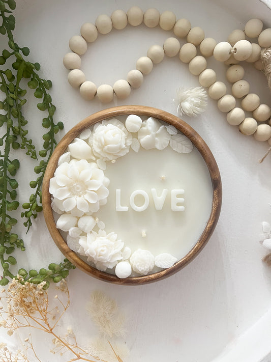 ACACIA FLOWER GARDEN CANDLE