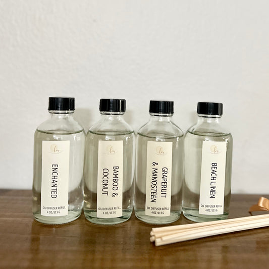 REED DIFFUSER REFILL KIT 4 OZ