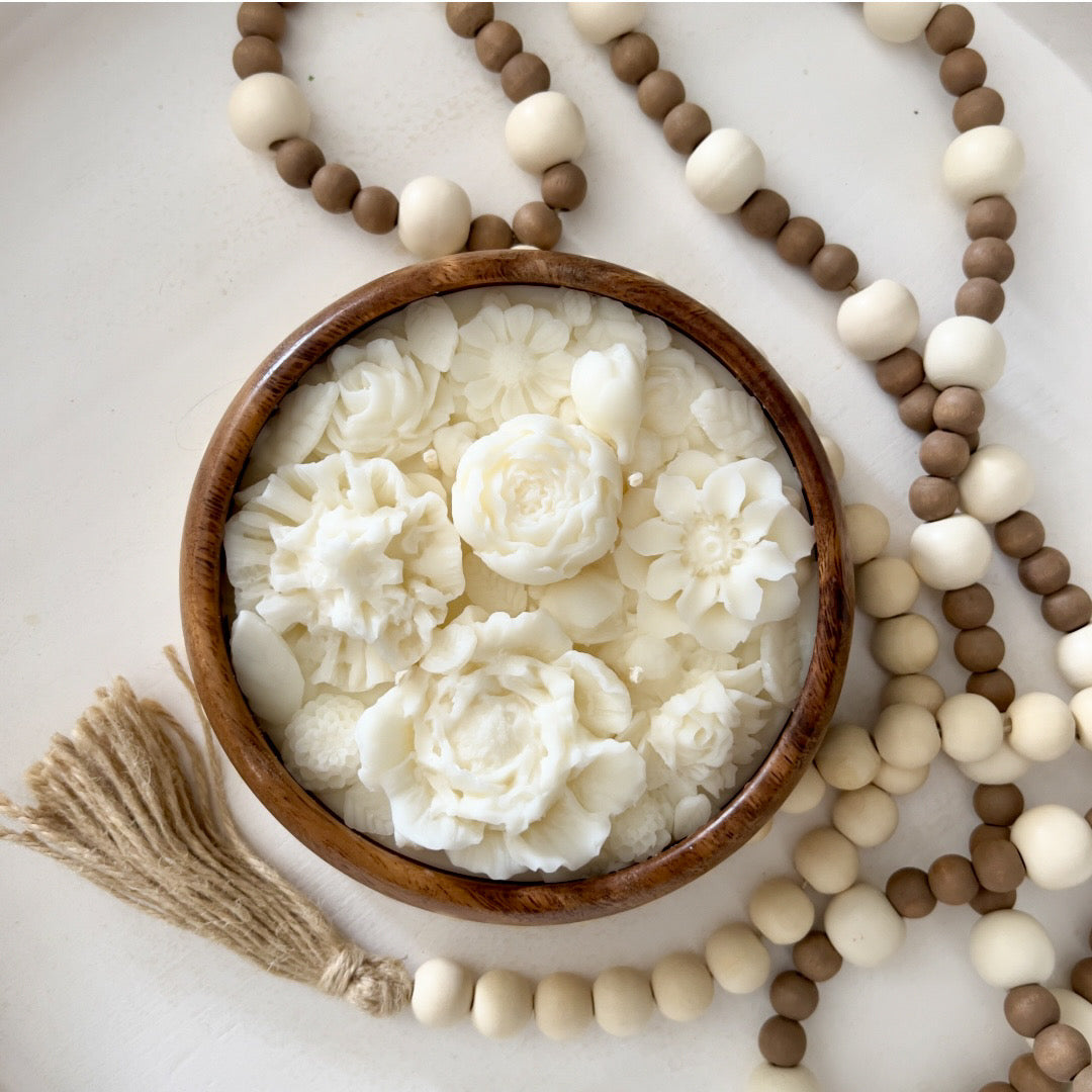 ACACIA FLOWER GARDEN CANDLE