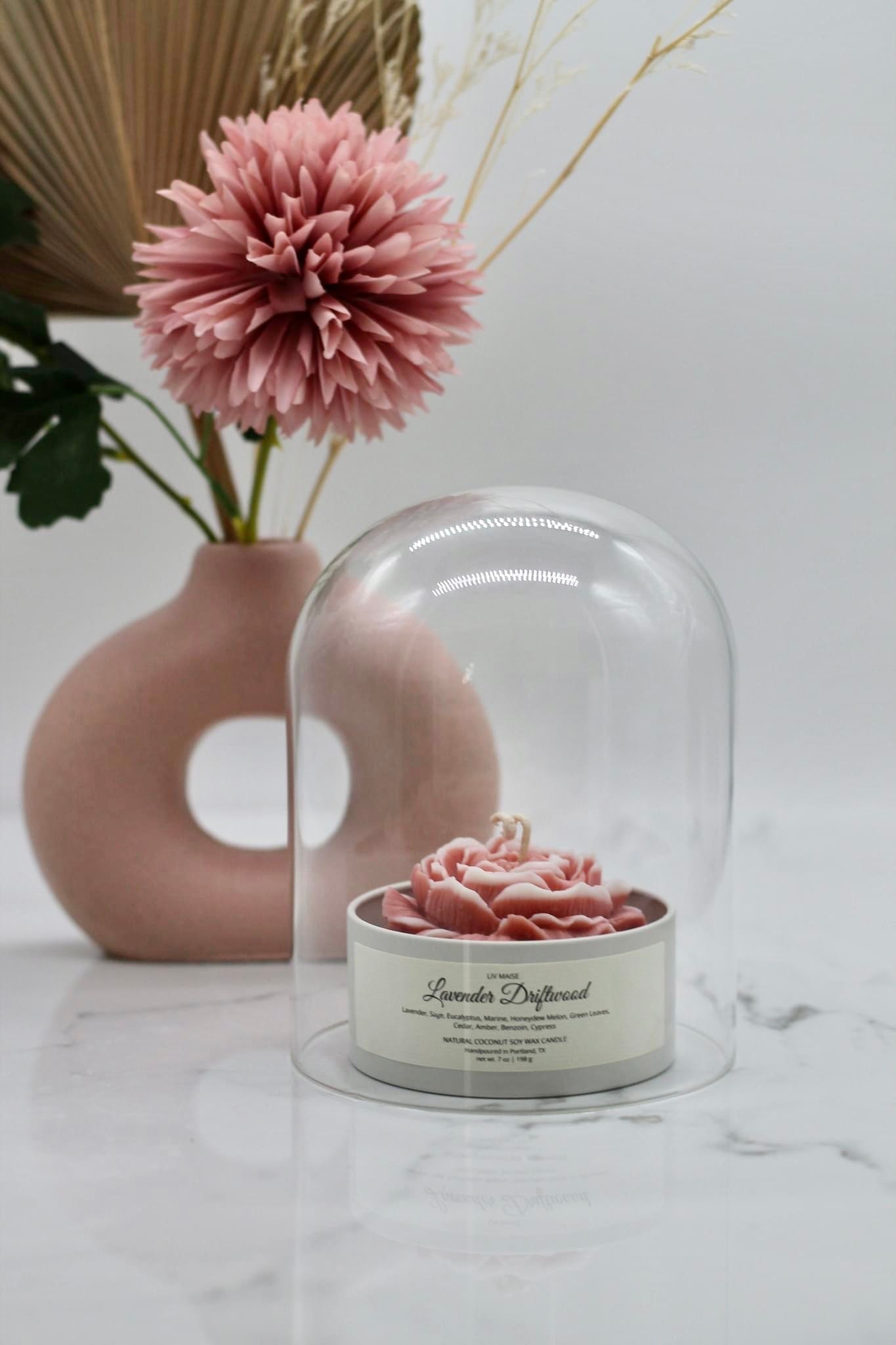 TRANSLUCENT GLASS CLOCHE