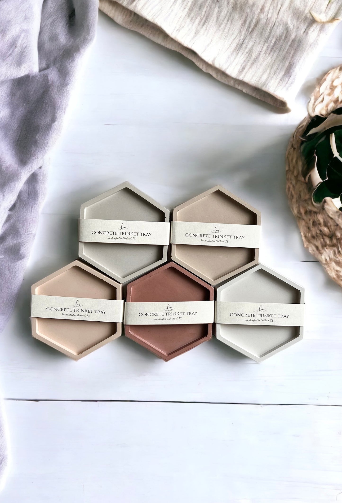 HEXAGON TRINKET TRAY