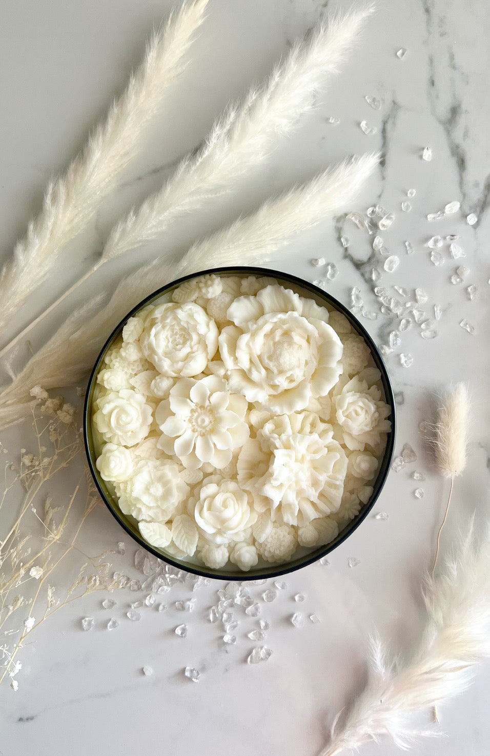 FLOWER GARDEN TIN CANDLE