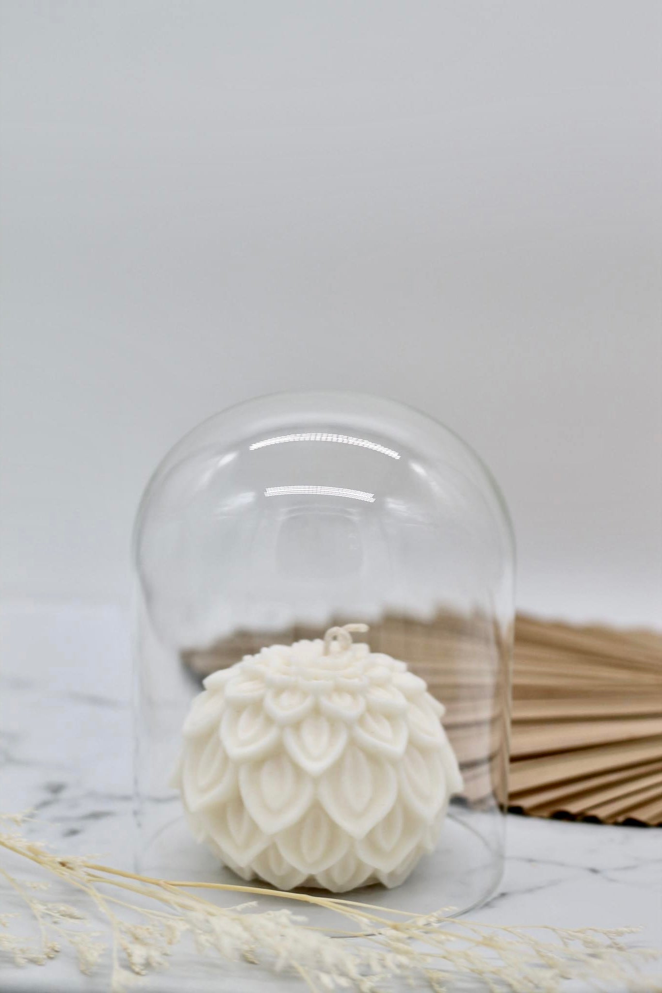TRANSLUCENT GLASS CLOCHE