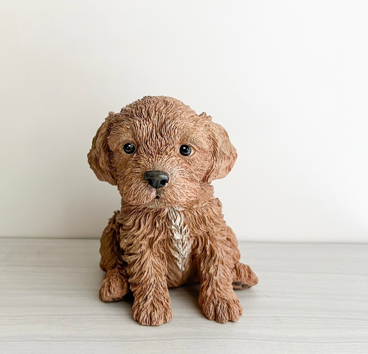 PERSONALIZED DOODLE/LABRADOODLE CONCRETE FIGURINE